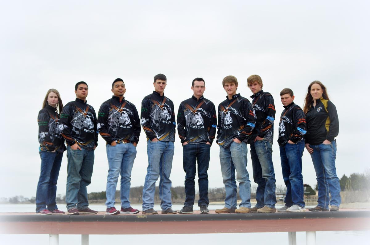 Image: The 2017-2018 Italy Gladiators Bass Club.